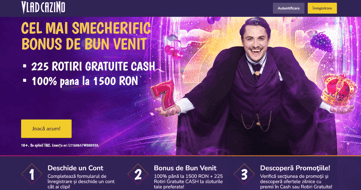 Vlad Cazino bonus de bun venit 2026
