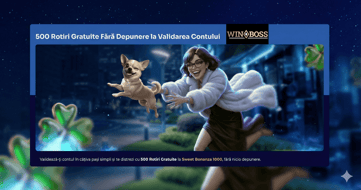 Bonus fără depunere Winboss Casino - 500 de rotiri gratuite la verificare