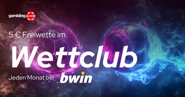 Bwin Wettclub Promo: 5 € Freiwette