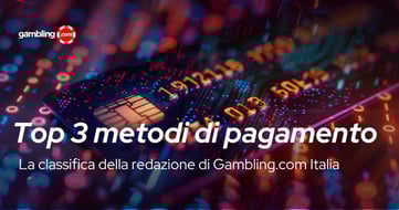 I 3 Migliori Metodi di Pagamento nei Casinò Online nel 2026