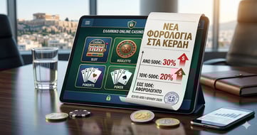 Νέα Φορολογία Online Casino 2026: Τι αλλάζει στα κέρδη &amp; οι αντιδράσεις