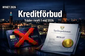 Kreditförbud, nya böter och tre casinon på väg in