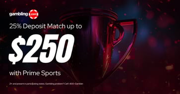 Prime Sports Promo Code: 25% Deposit Match up to $250 in Bonus Bets (Aug. 12)