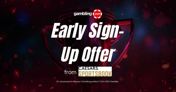 Pre-Register Today for Caesars Sportsbook Missouri Promo (Nov. 21)