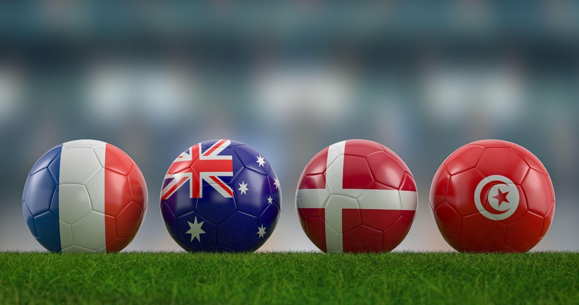 WM 2022 Wetthilfe Gruppe D: Frankreich, Dänemark, Australien, Tunesien