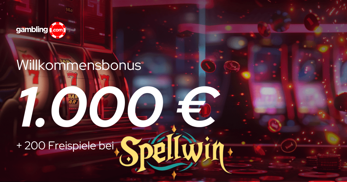Spellwin Casino Willkommensbonus – Bis zu 1.000 € und 200 Freispiele