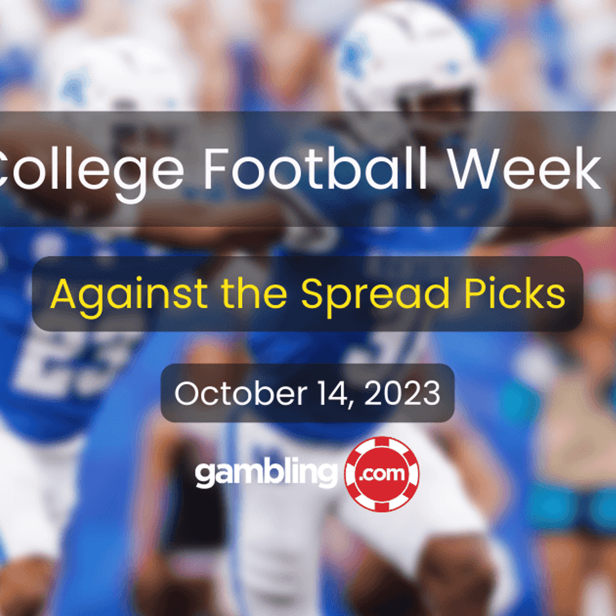 College Football Picks Against the Spread & CFB Picks Week 7