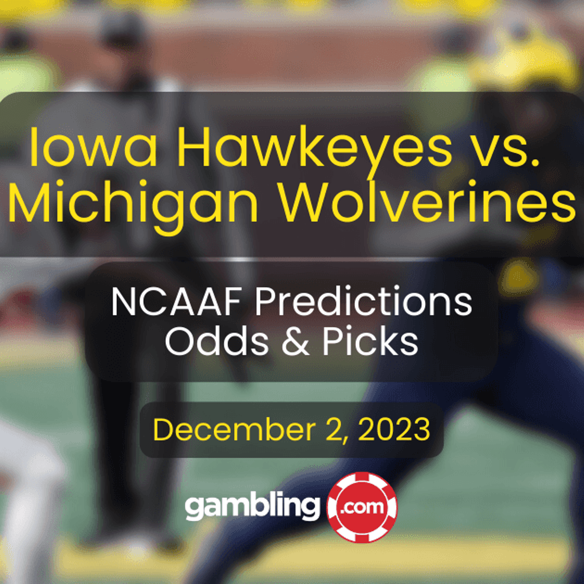 Big Ten Championship Odds & Michigan vs. Iowa Picks 12/02