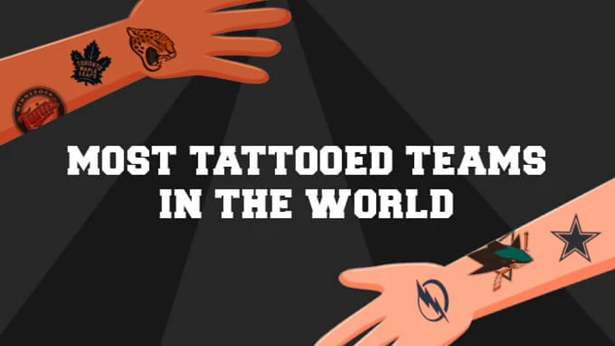 The Most Tattooed Sports Team Logos In The World