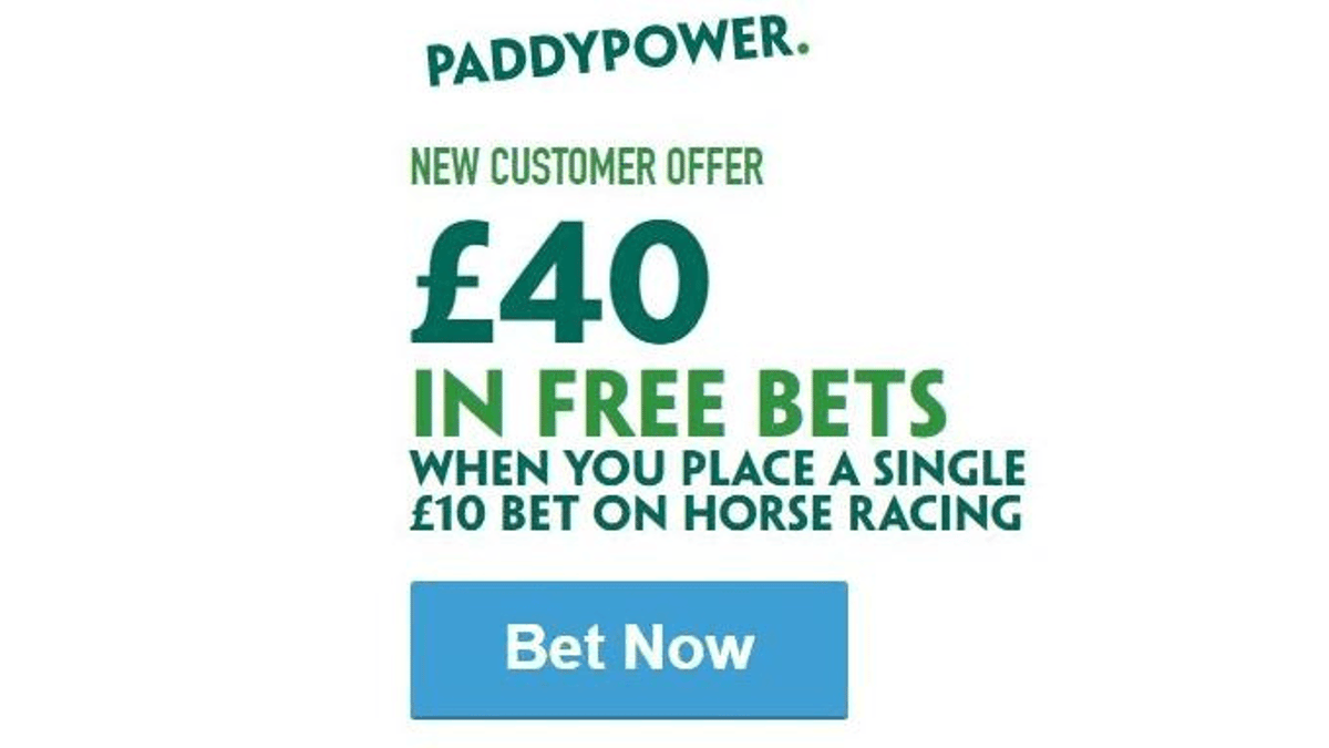 Get £40 in Free Bets For This Weekend’s Horse Racing Tips with Paddy Power Promo