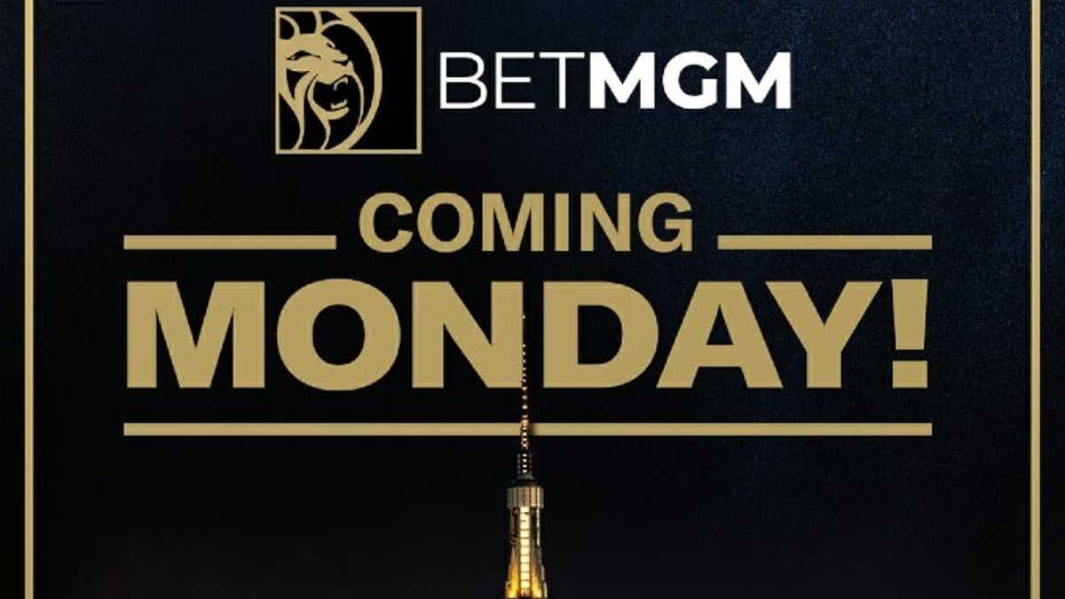 BetMGM Sportsbook Going Live in New York Monday