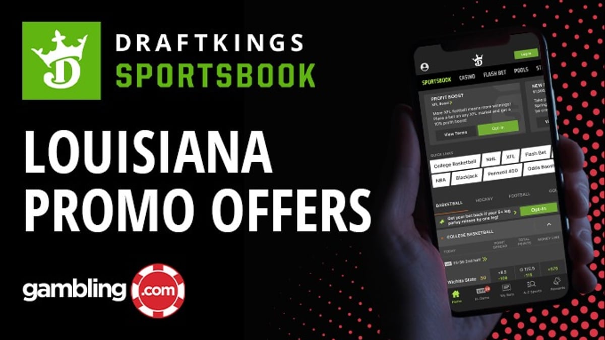 DraftKings Louisiana Odds Boost Promo For The NFL &amp; NBA This Weekend