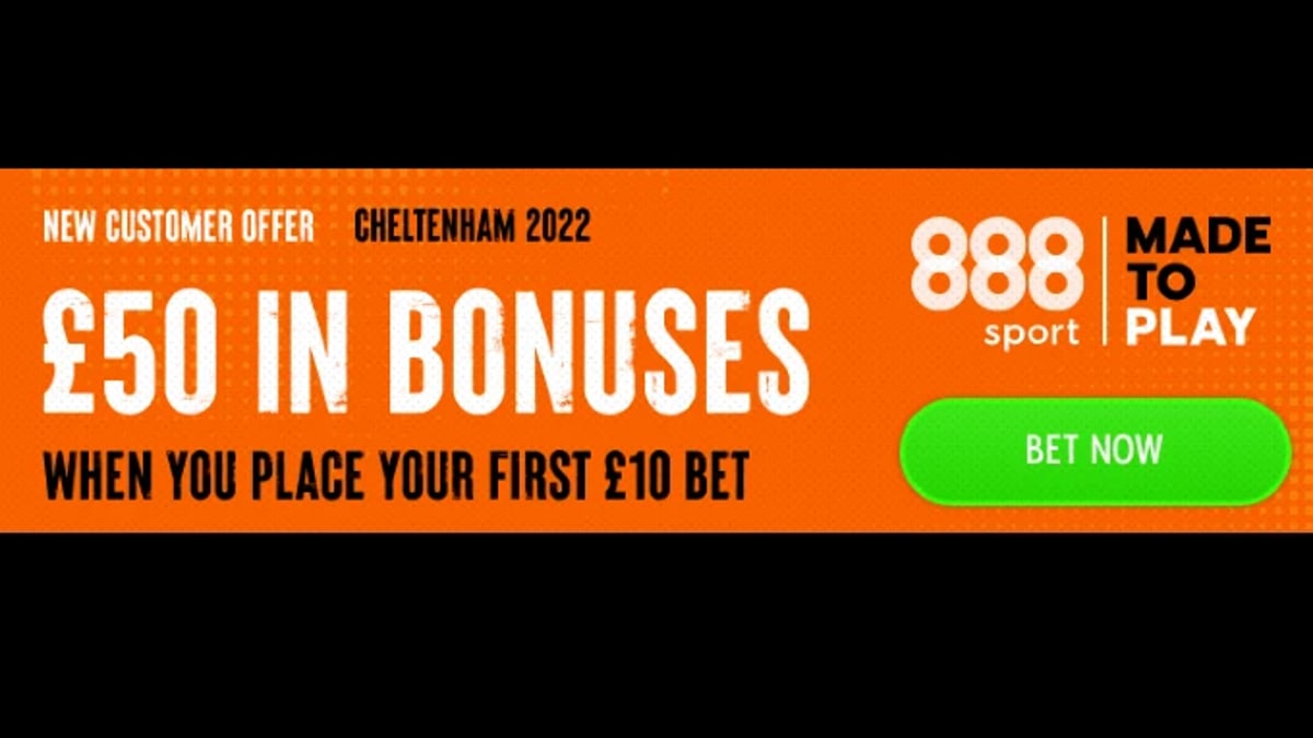 Cheltenham Festival: Claim £50 Bonus with 888 Offer
