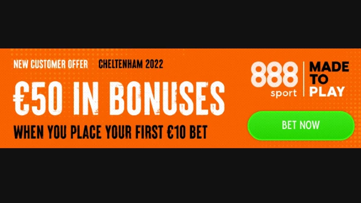Cheltenham Festival: Claim €50 Bonus with 888 Offer
