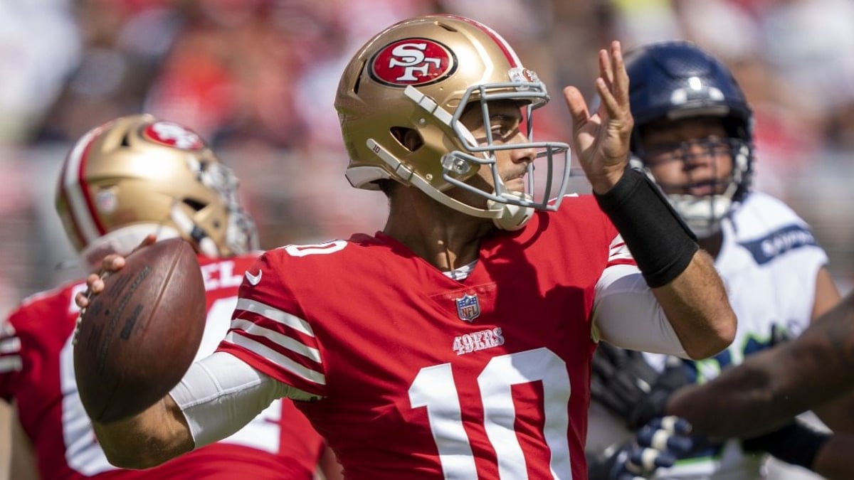 49ers QB Jimmy Garoppolo Takes Over for Trey Nance, Odds Improve