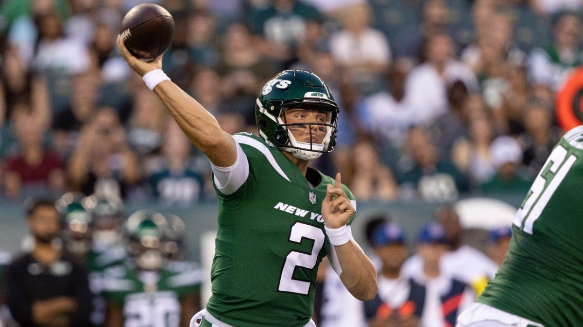Zach Wilson to Start At QB for New York Jets Against Pittsburgh Steelers