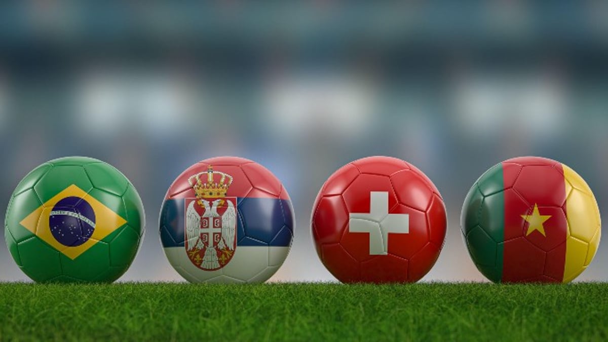 Fußball WM Prognose Gruppe G: Schweiz, Kamerum, Brasilien, Serbien