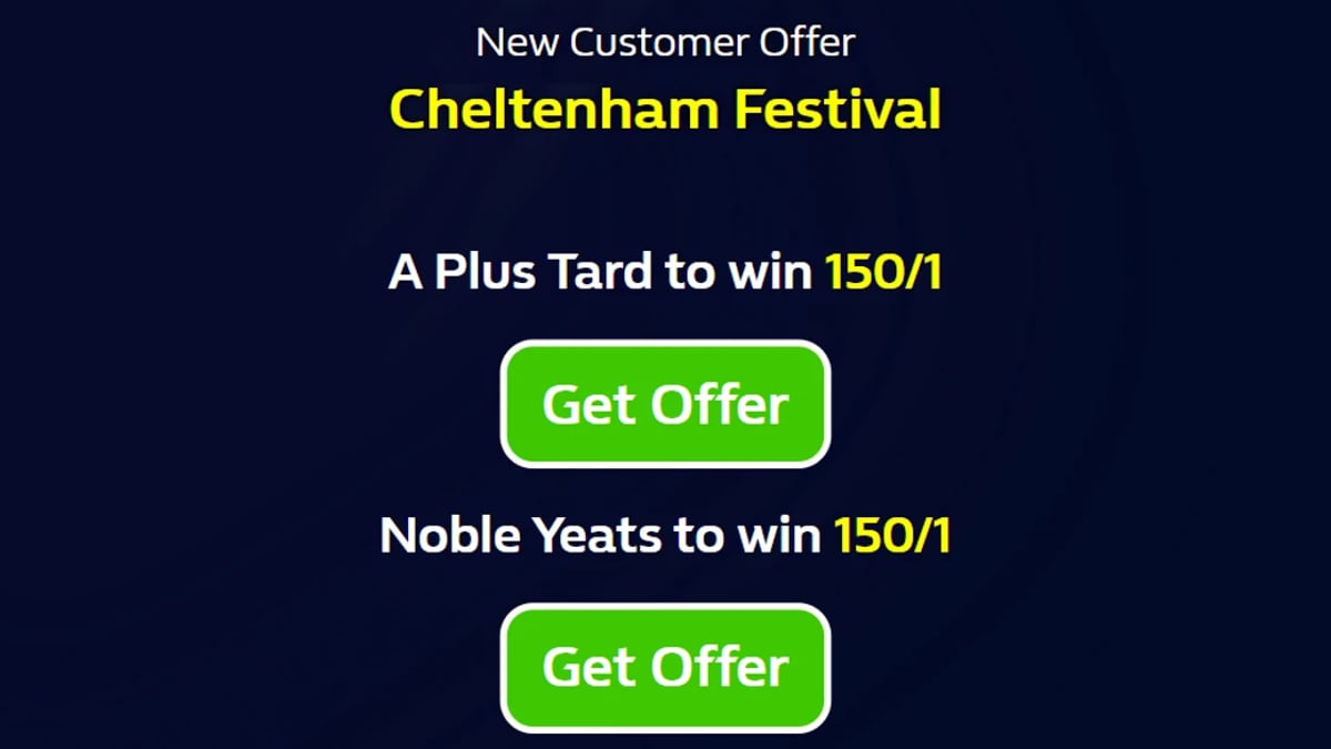 Gold Cup Odds: Bet On A Plus Tard or Noble Yeats at 150/1 at Cheltenham