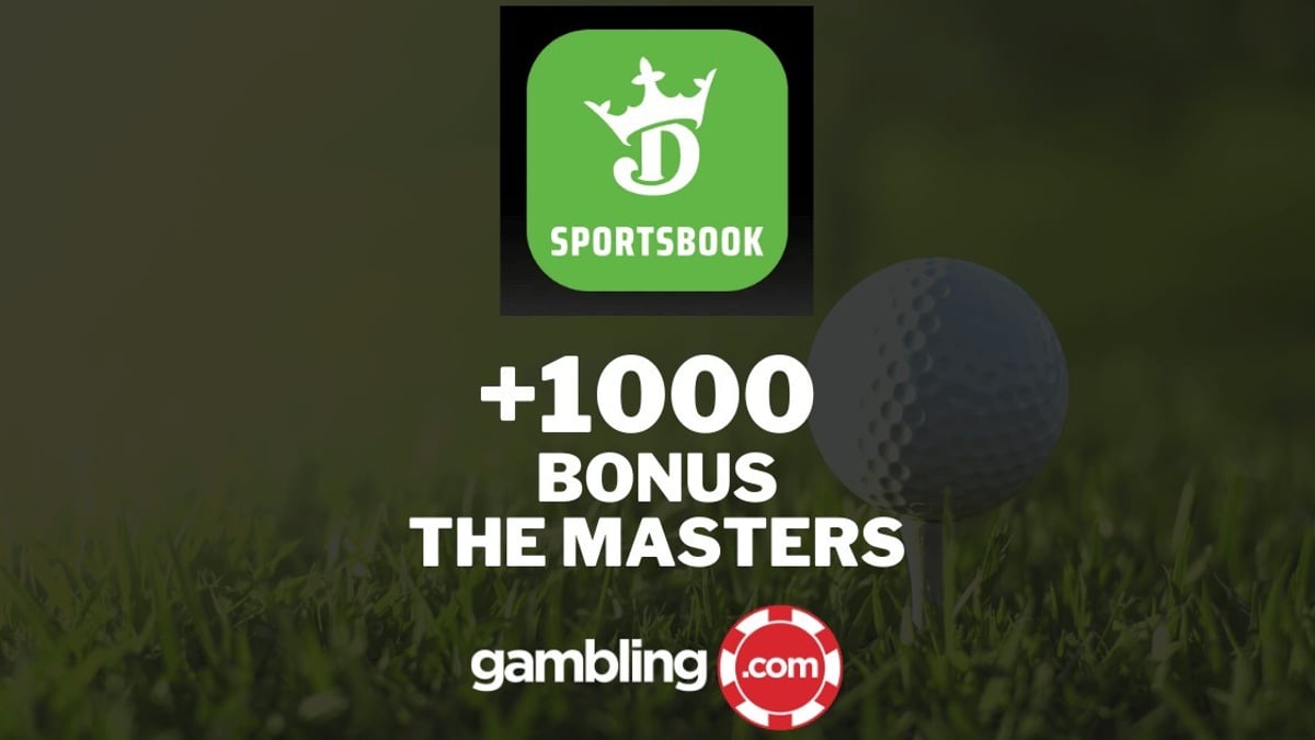 DraftKings Masters Promo Code - Get a +1000 Odds Boost On Your Favorite Golfer