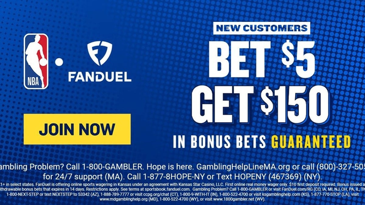 FanDuel Promo Code: Bet $5 Get $150 for the NBA Play-In Tournament