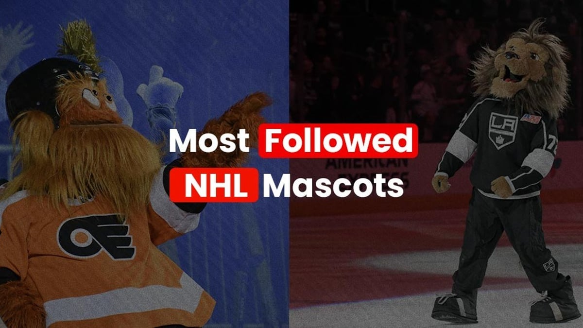 Most Followed NHL Mascots