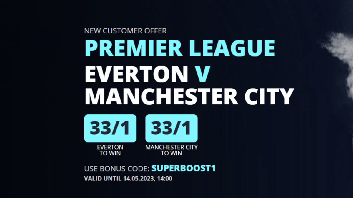 Everton vs Man City Betting Promo: Get 33/1 Odds On Either Team to Win with Novibet