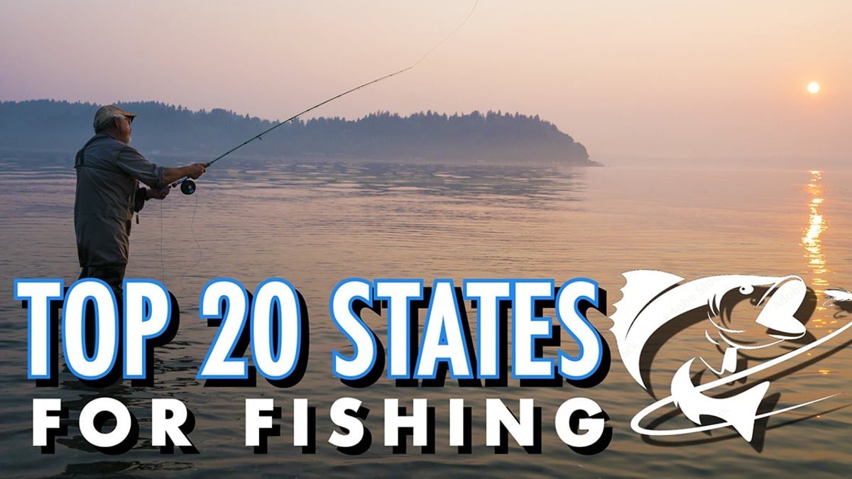 Best States for Fishing