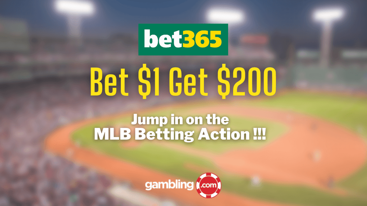 Bet365 Bonus Code GAMBLING: Bet $1 Get $200 in Bonus Bets for MLB 05/26