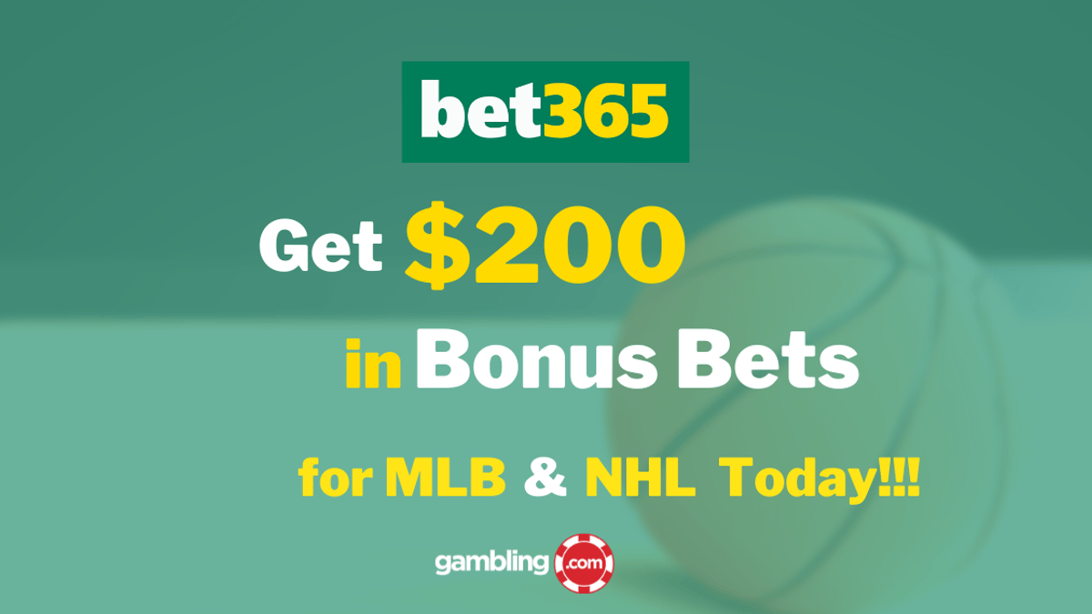 Bet365 Bonus Code for MLB, NHL: Bet $1, Get $200 GUARANTEED for 06/05