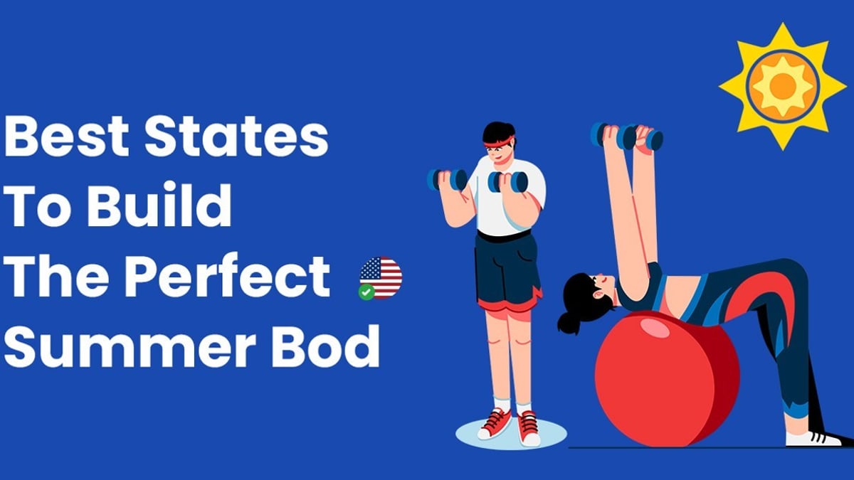 Best States To Build The Perfect Summer Bod