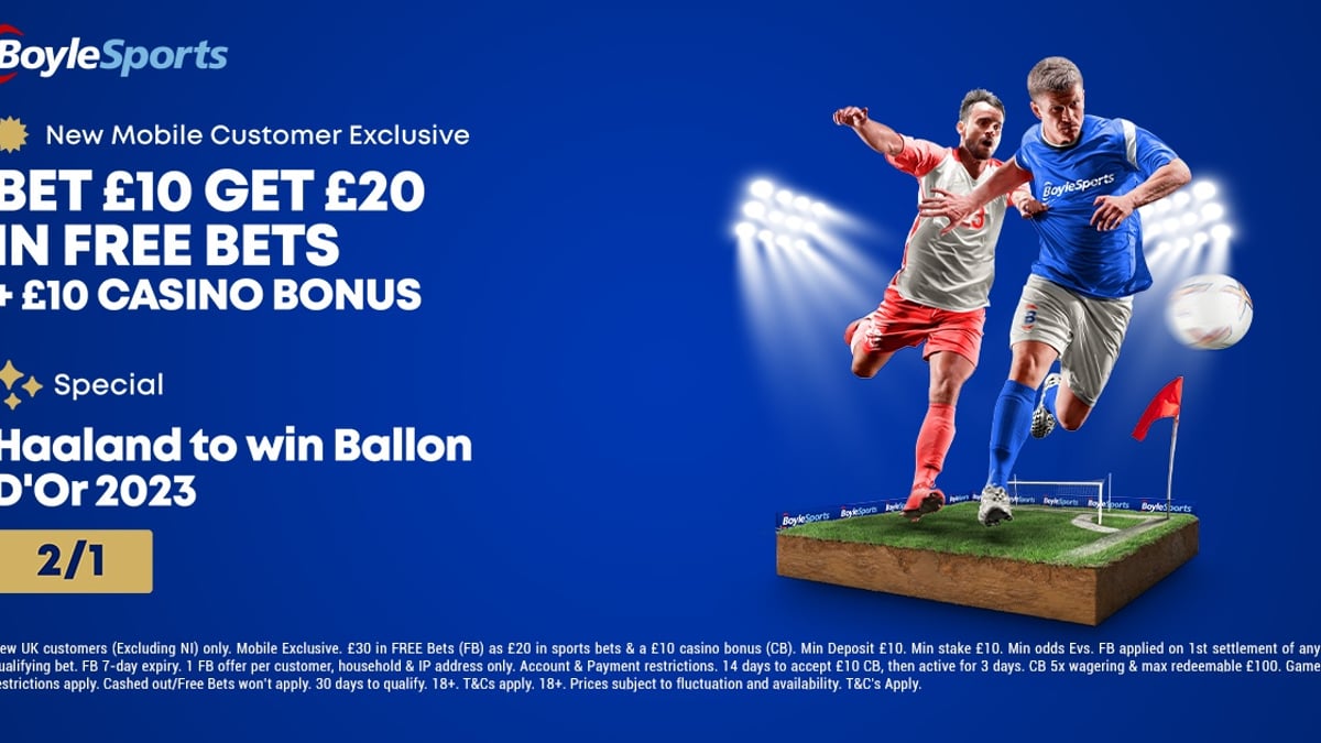 Haaland Ballon D&#039;or Odds: Boylesports Launch Exclusive New Customer Offer with Gambling.com