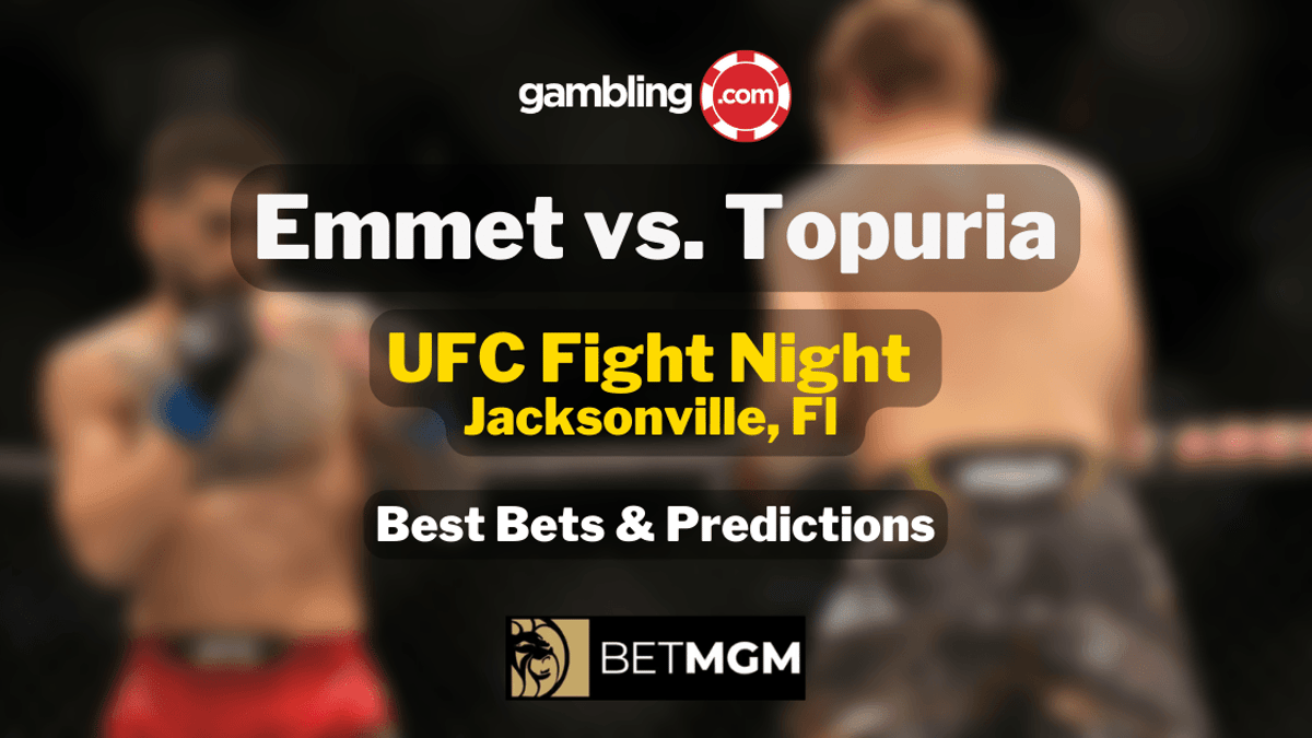 UFC Picks Fight Night Jacksonville: Emmett vs. Topuria UFC Predictions &amp; Odds