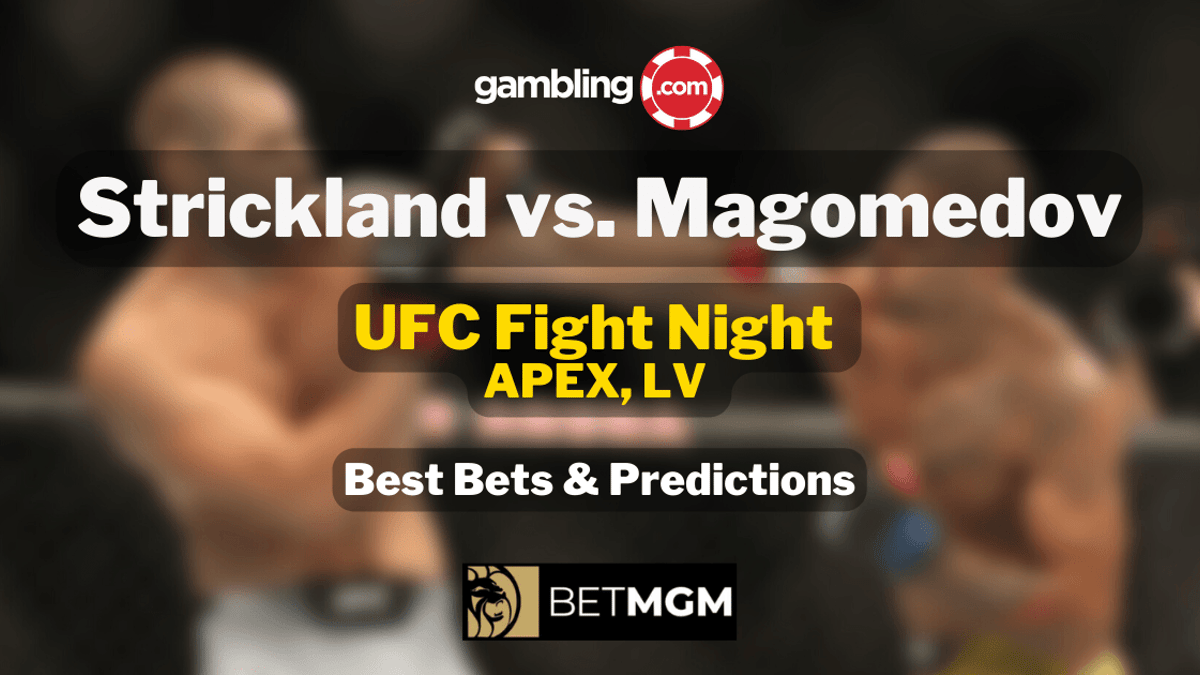UFC Fight Night APEX: Strickland vs. Magomedov UFC Predictions &amp; Odds