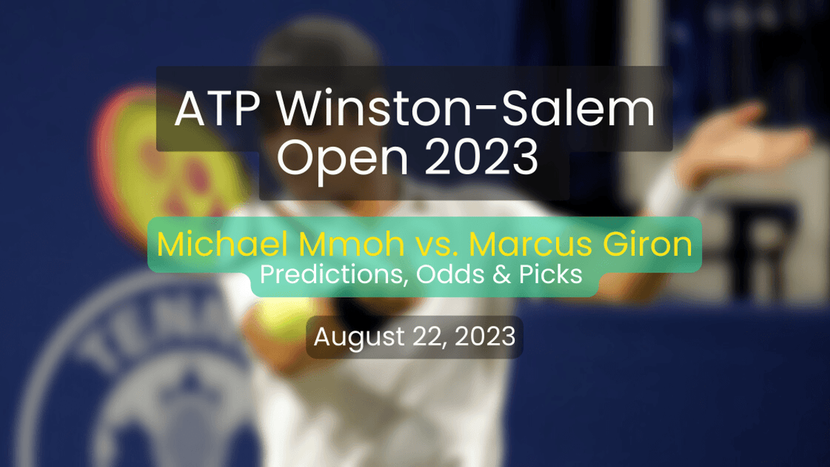 ATP Winston-Salem Day 3 Predictions &amp; Odds: Mmoh vs. Giron Predictions