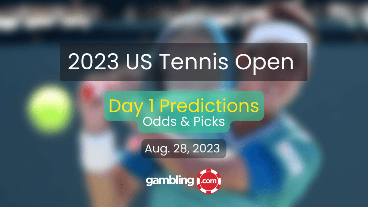 US Open Tennis Predictions Day 1 &amp; Djokovic vs. Muller Prediction 08/28