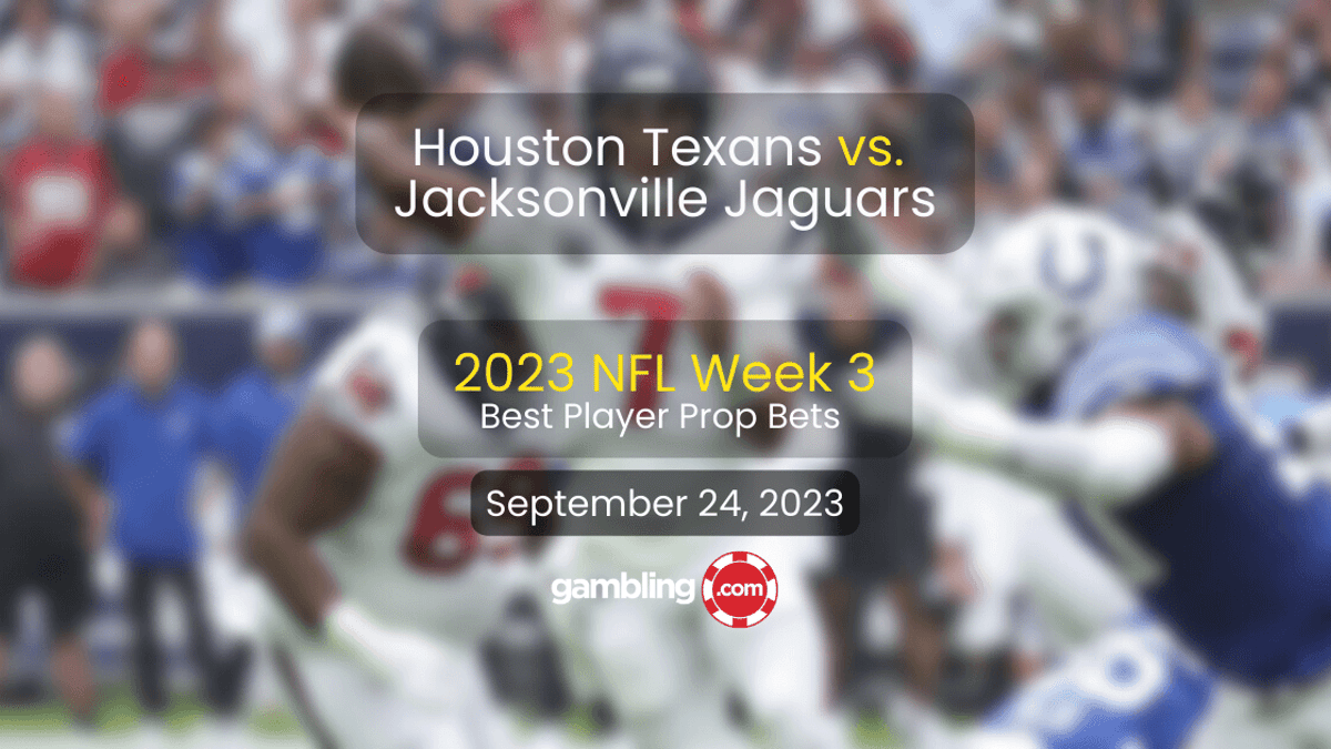 Houston Texans vs. Jacksonville Jaguars Odds &amp; NFL Week 3 Predictions 09/24