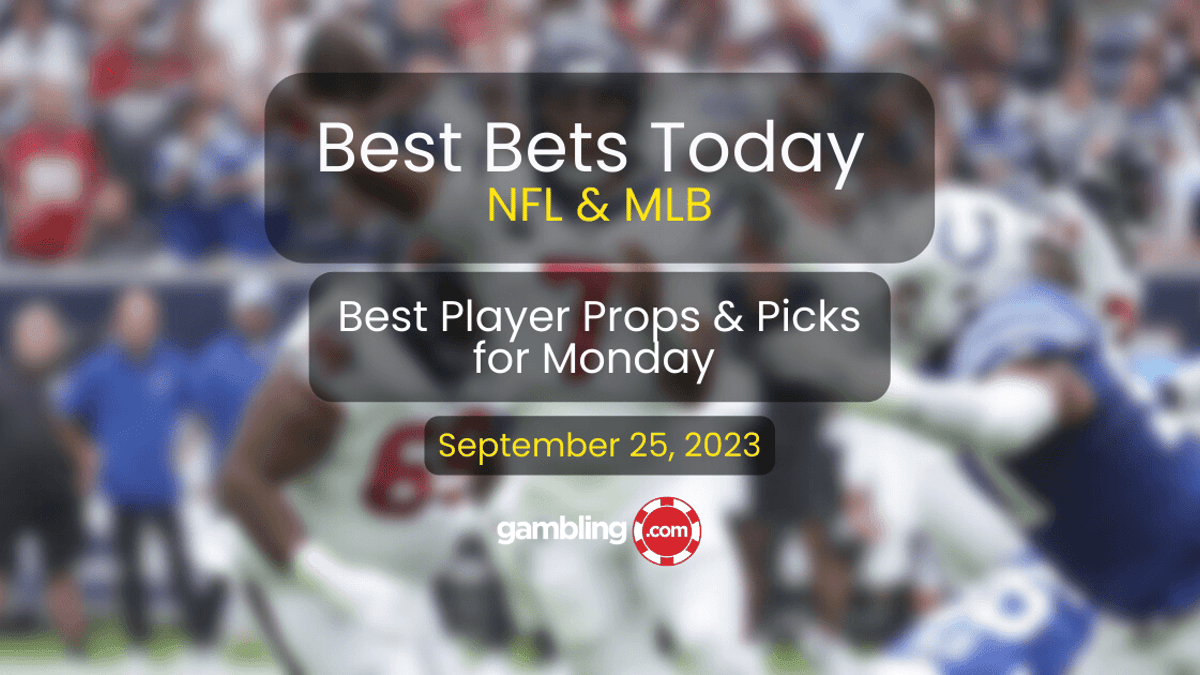 Best Bets Today: NFL Player Props, MLB Picks &amp; NFL ATS Picks 09/26
