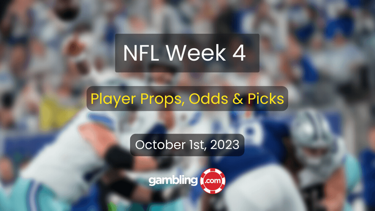NFL Player Props Week 4: NFL Predictions &amp; Best NFL Picks This Weekend!