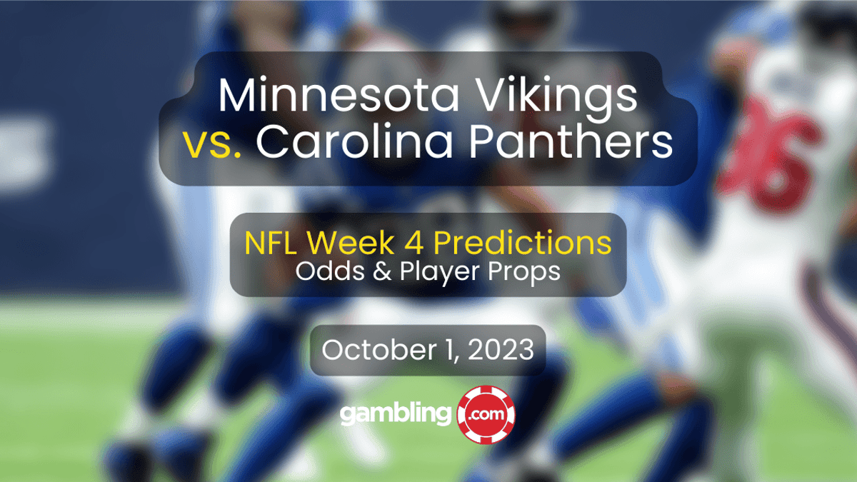Vikings vs. Panthers Odds, Predictions &amp; NFL Player Props for Sunday