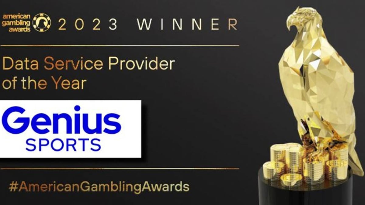 Genius Sports is the 2023 American Gambling Awards Data Service Provider of the Year