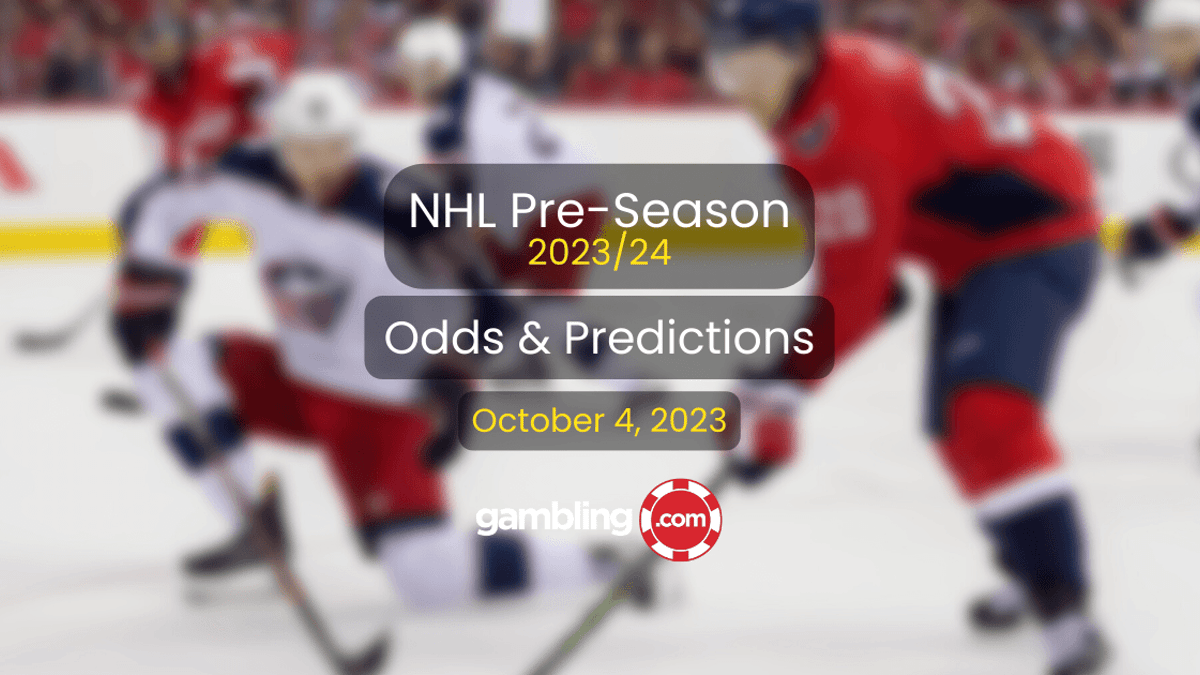Best NHL Bets Today: NHL Picks &amp; NHL Preseason Predictions for 10/04