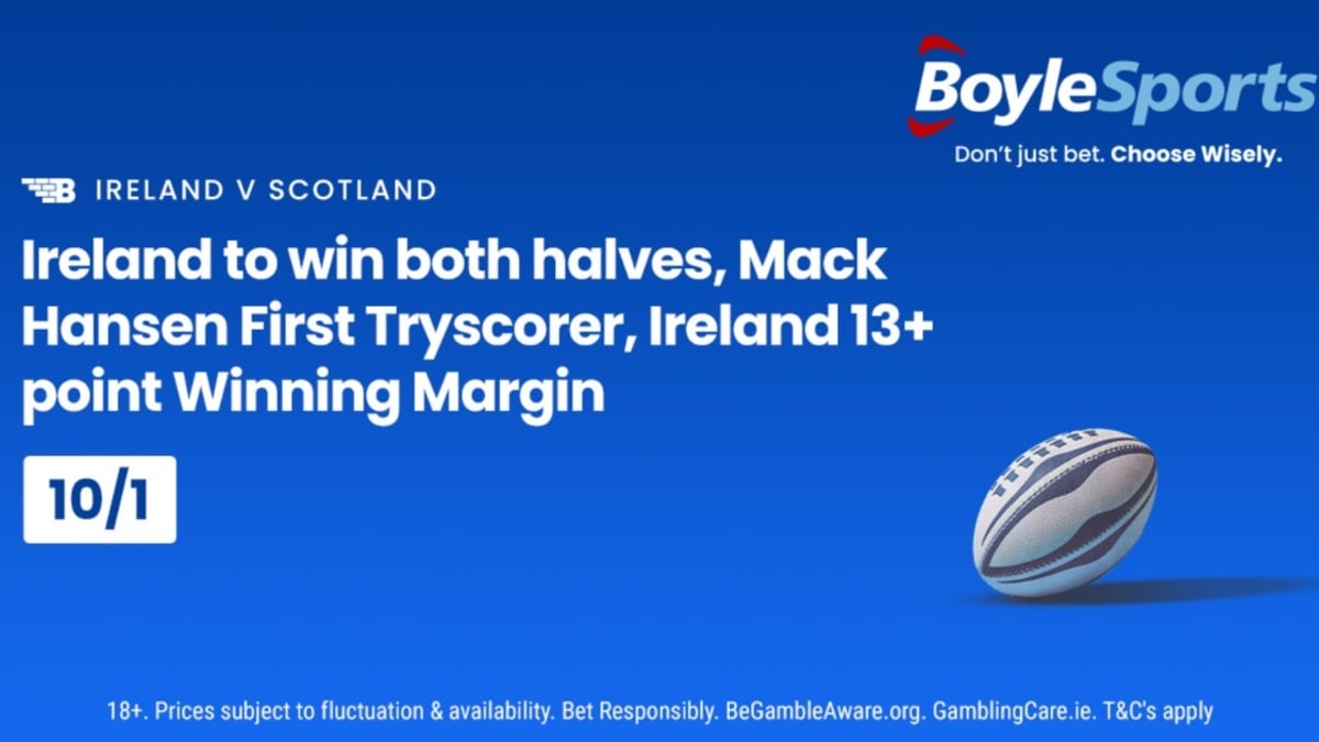 Rugby Betting Offer: Get £30 In Bonuses &amp; An Ireland vs Scotland Price Boost