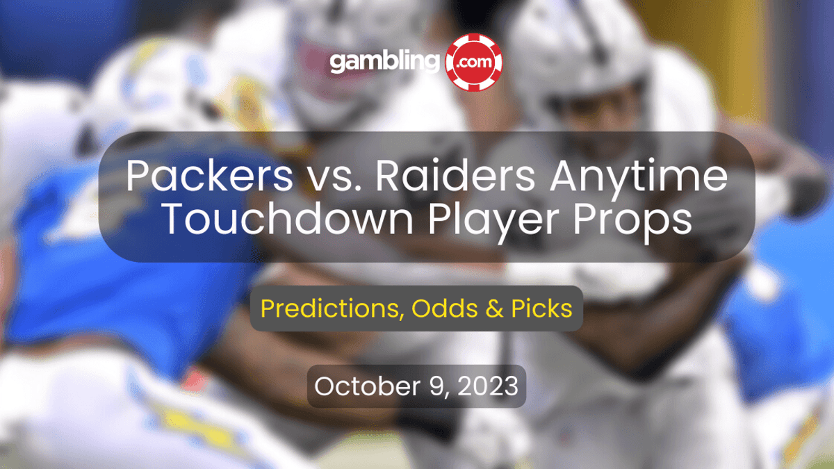 Packers vs. Raiders Anytime Touchdown Scorer Player Prop Picks