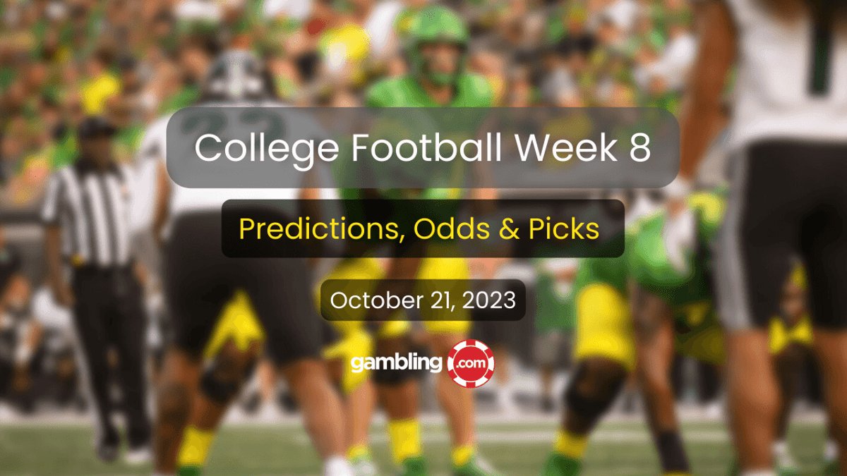 College Football Week 8 Picks, Predictions &amp; Best College Football Bets