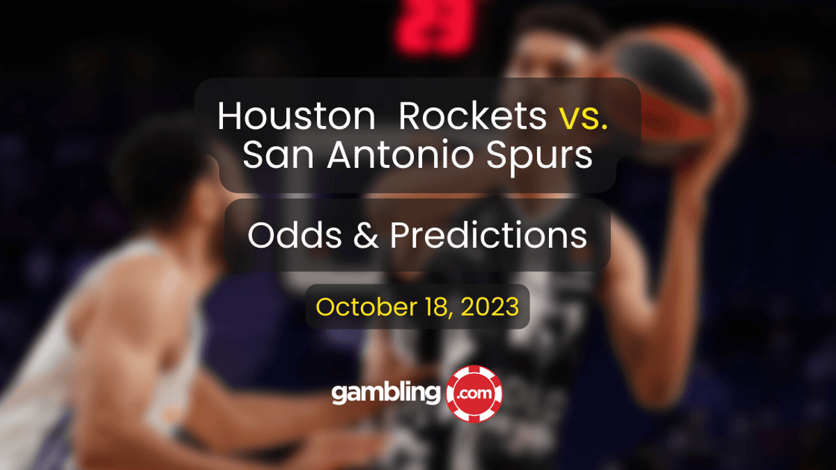Houston Rockets vs. San Antonio Spurs Prediction, Odds &amp; Preseason NBA Picks