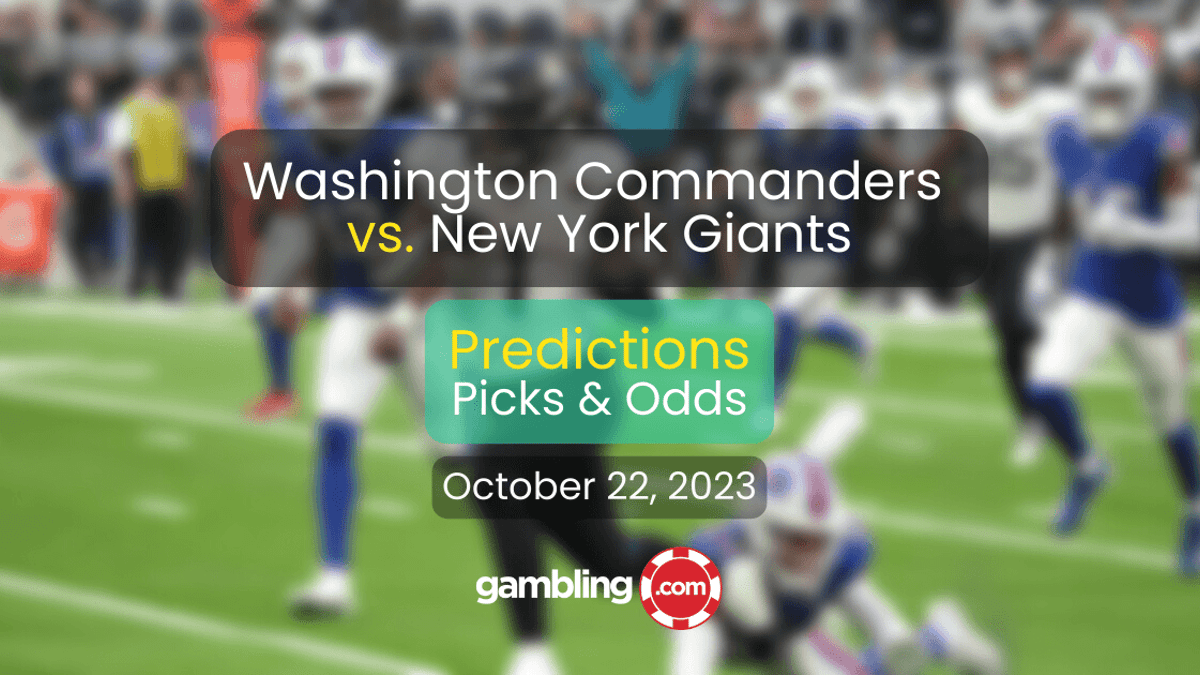 Commanders vs. Giants NFL Player Props, Odds &amp; NFL Week 7 Picks