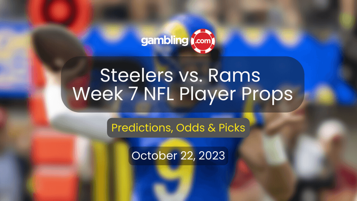 Steelers vs. Rams NFL Player Props, Odds &amp; NFL Week 7 Picks