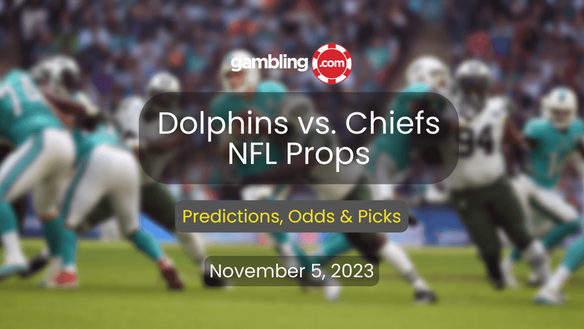 Dolphins vs. Chiefs NFL Player Props, Odds &amp; NFL Week 9 Picks