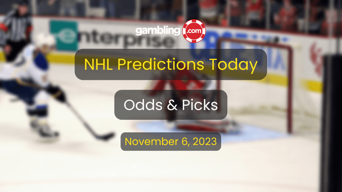 Best NHL Bets Today: NHL Picks, Odds &amp; NHL Predictions for 11/06