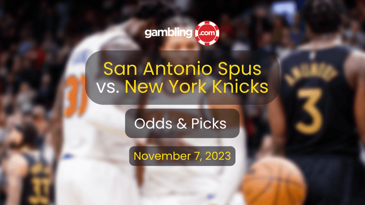 Spurs vs. Knicks Prediction, NBA Odds &amp; NBA Player Props for 11/08